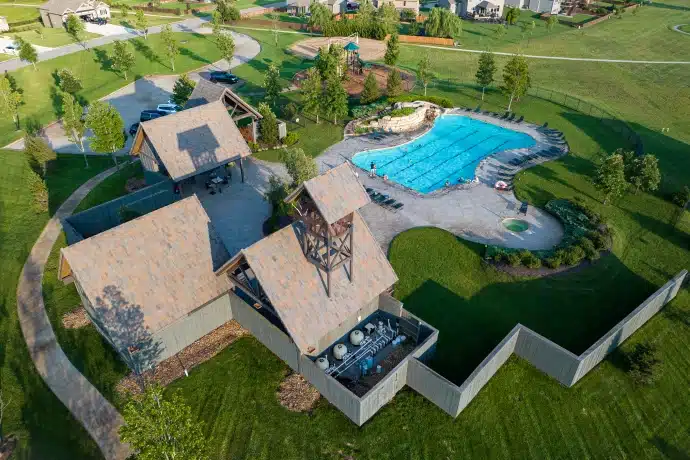 clubhouse with pool for the community