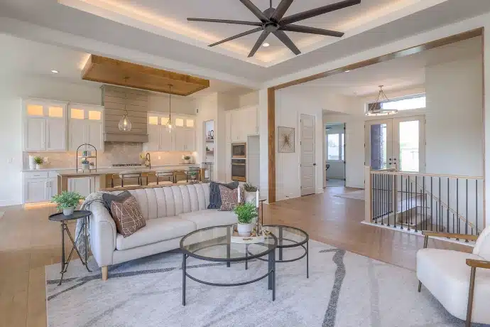 Stylish and modern living room